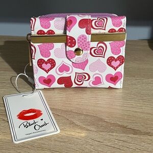 NWT Heart Pattern Wallet